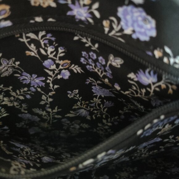 VERA BRADLEY TRIPLE ZIP HIPSTER- COZY PLAID NEUTRAL CROSSBODY (STYLE#27041-T10) - Picture 8 of 12